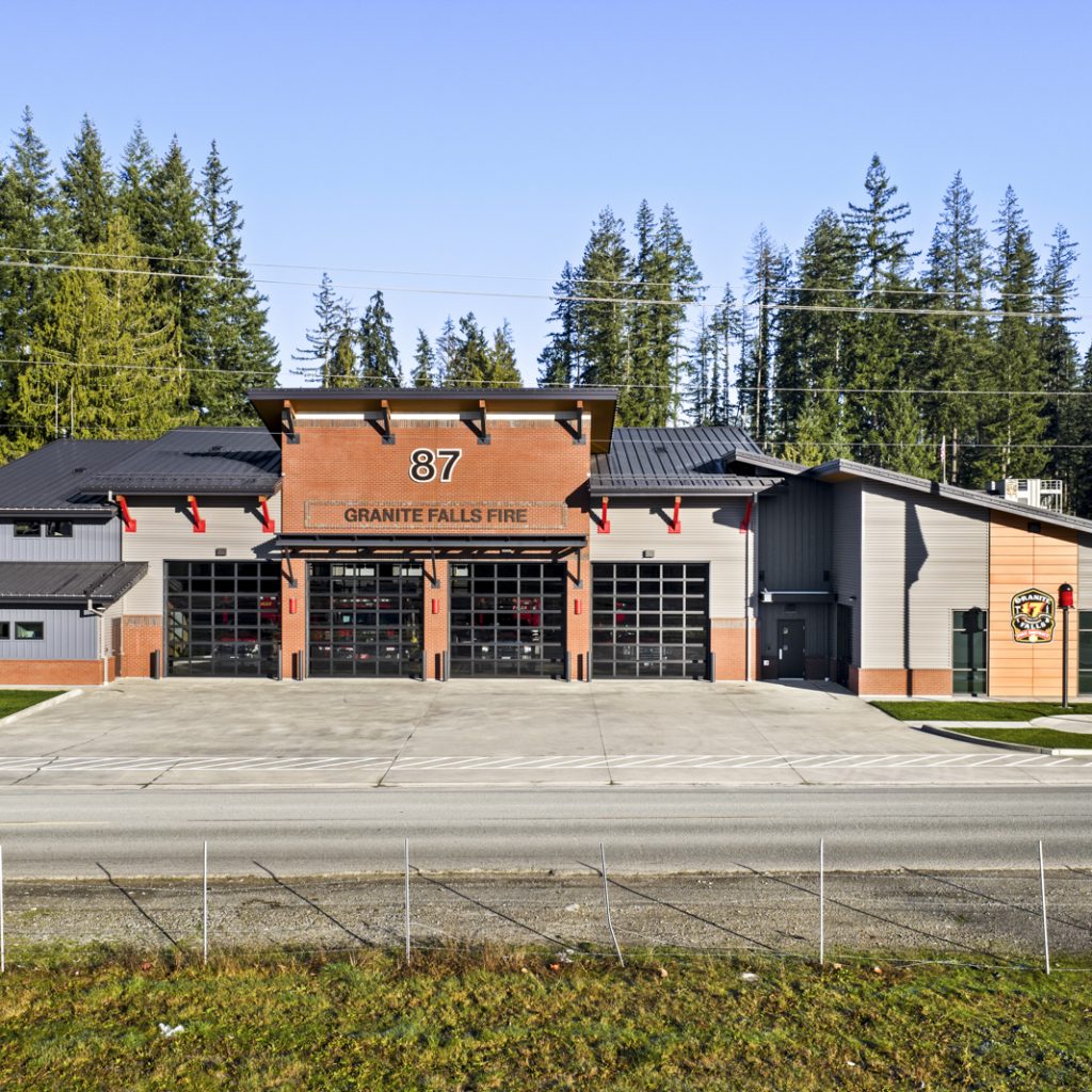 Fire Station 87, Granite Falls, WA by Cornerstone Architectural Group